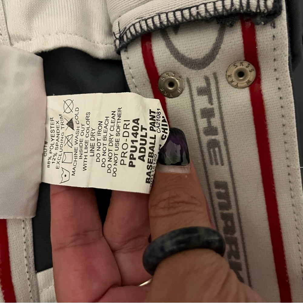 Rawlings Launch Piped Knicker Baseball Pants Size… - image 6